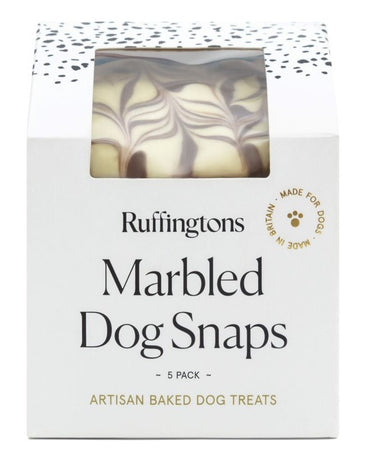 Ruffingtons Marbled Dog Snaps Dog Treats - 5pk