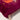 Elizabeth Scarlett ENCHANTED ELEPHANT RUBY VELVET MINI POUCH