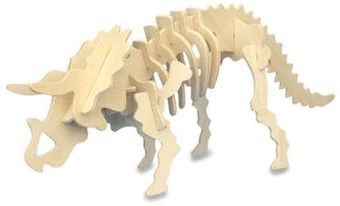 Quay triceratops wooden construction kit
