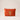 Elizabeth Scarlett Golden Elephants Velvet Mini Pouch in Rust