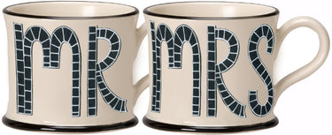 Moorland Pottery Mr & Mrs Mug