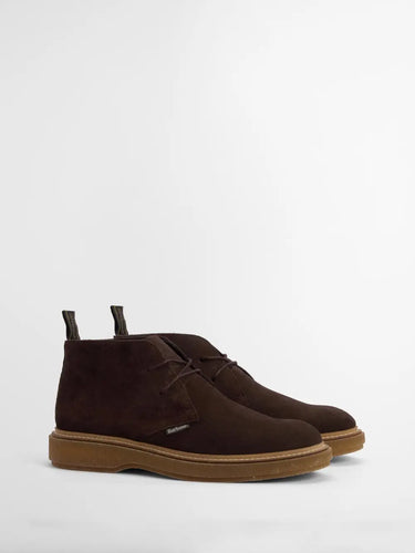 Barbour Blaine Chukka Boots in Choc Suede