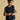 Joules Holly Button Knitted Vest in Navy