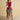 Joules Holly Knitted Crew Neck Vest in Pink/Red Stripe