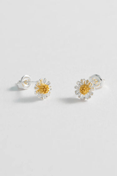 Estella Bartlett Silver Plated Mini Wildflower Earrings