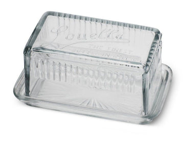Garden Trading Louella Butter Dish in Glass