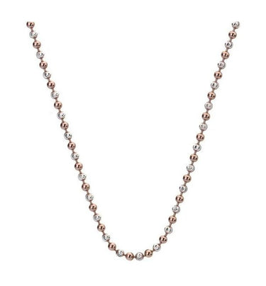 Silver and Rose Gold Bead CH056