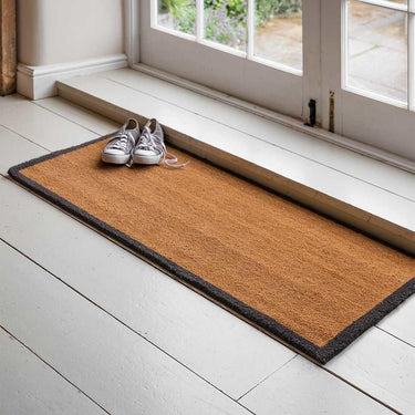Double Doormat with Charcoal Border