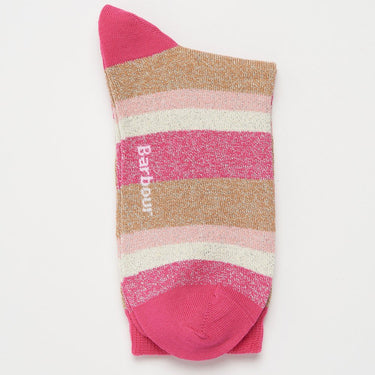 Barbour Lifestyle Women's Pink Spark Star Socks