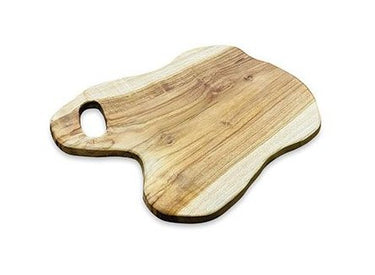 Makasi Teak Chopping Board With Handle 40x30