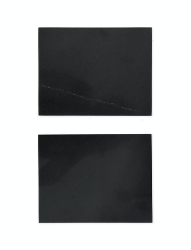 Set of 2 Black Marble Placemats