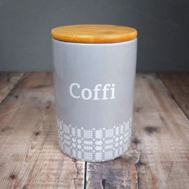 Welsh - Coffi Storage Jar