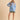 Brakeburm Women's Patchwork Denim Shirt