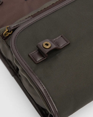 Barbour Waxed Hanging Washbag