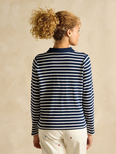 Joules Harbour Jersey Cardigan in Navy