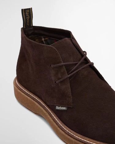 Barbour Blaine Chukka Boots in Choc Suede