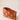 Elizabeth Scarlett GOLDEN ELEPHANTS VELVET EVERYDAY POUCH in RUST