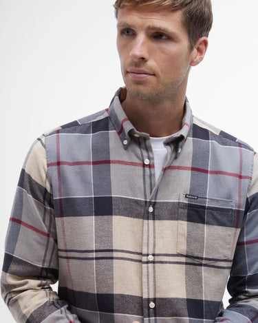 Barbour Edderton Tailored Tartan Shirt in Dress Tartan