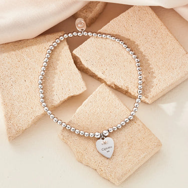 Clogau Insignia Sterling Silver Heart Affinity Bracelet - 3SBB112R