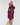 Cotopaxi Women's Fuego Down Hooded Jacket in Blackberry and Jam