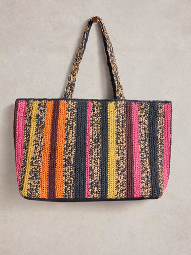 White Stuff Sabrina Crochet Tote Bag