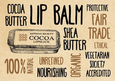 Bathing Beauty Fairtrade Cocoa Lipslick
