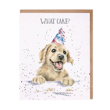 Wrendale Designs 'What Cake?' Labrador Birthday Card