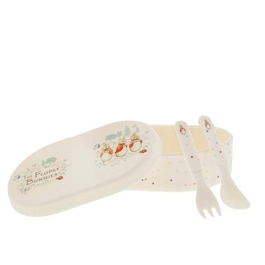 Flopsy Snack Box and Cutlery Set