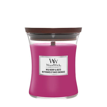 WoodWick Hourglass Candle - Wild Berry & Beets (Medium)