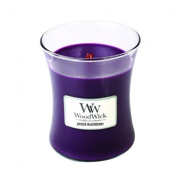 WoodWick Hourglass Candle - Spiced Blackberry (Medium)