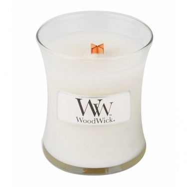 WoodWick Hourglass Candle - Linen (Medium)
