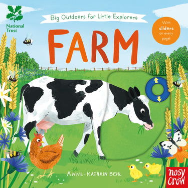 House of Marbles Farm - Big Outdoors for Little Explorers Book with animals.
