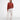 Barbour Women's Claydon Striped Crew Neck Jumper in Burnt Orange