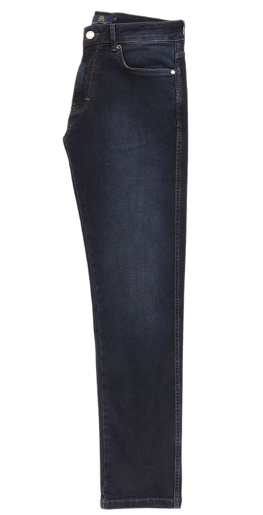 Guide London Slim Fit Jeans Regular - Indigo Sandblast