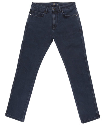 Guide London Slim Fit Jeans Short - Indigo Rinse