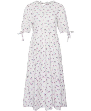 Barbour Goodleigh Cotton Broderie Midi Dress