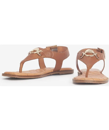 Barbour Vivienne Leather Toe-Post Sandals
