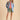 Brakeburm Women's Patchwork Denim Shirt