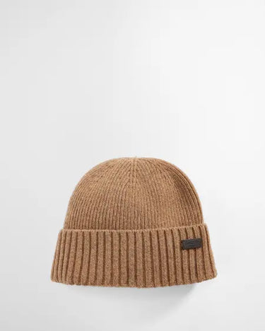 Barbour Carlton Beanie Hat in Military Brown