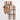 Barbour Women's Dover Beanie and Hailes Scarf Set in Hessian Tartan