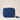 Elizabeth Scarlett Baby Elephant Conservation Navy Velvet Wash Bag