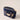 Elizabeth Scarlett Provençale Bee Velvet Coin Purse in Navy