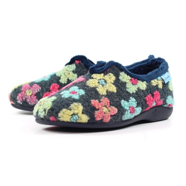 Lunar Lychee Navy Slipper