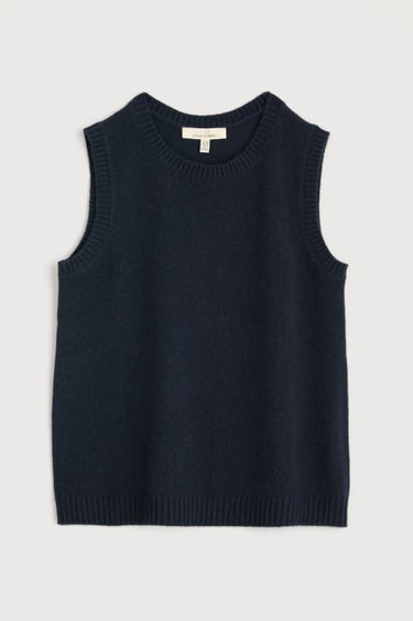 Seasalt East View Knitted Vest in Maritime