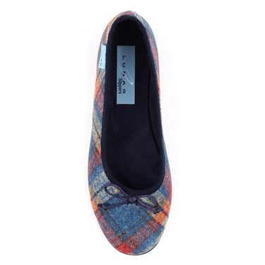 Lunar Brie Navy Slippers