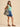 Brakeburn Women's Wood Block Floral Vest In Green