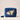 Elizabeth Scarlett Baby Elephant Conservation Navy Velvet Wash Bag