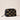 Elizabeth Scarlett Honey Bee Velvet Makeup Bag - Charcoal