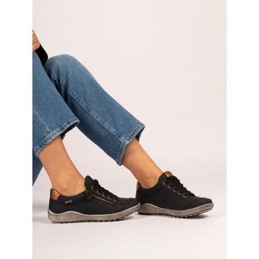 Lunar Sloan Black Waterproof Trainers
