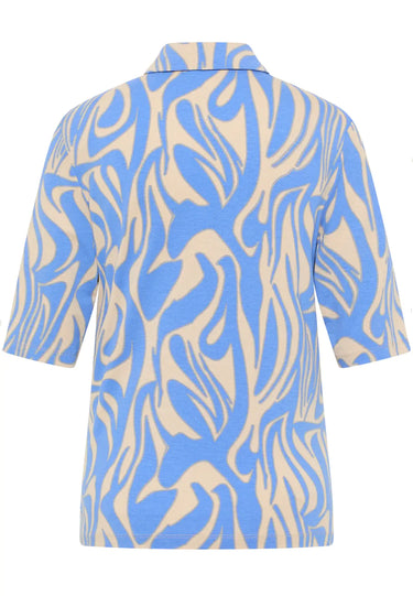 Barbara Lebek Polo Shirt - Azur/Sand